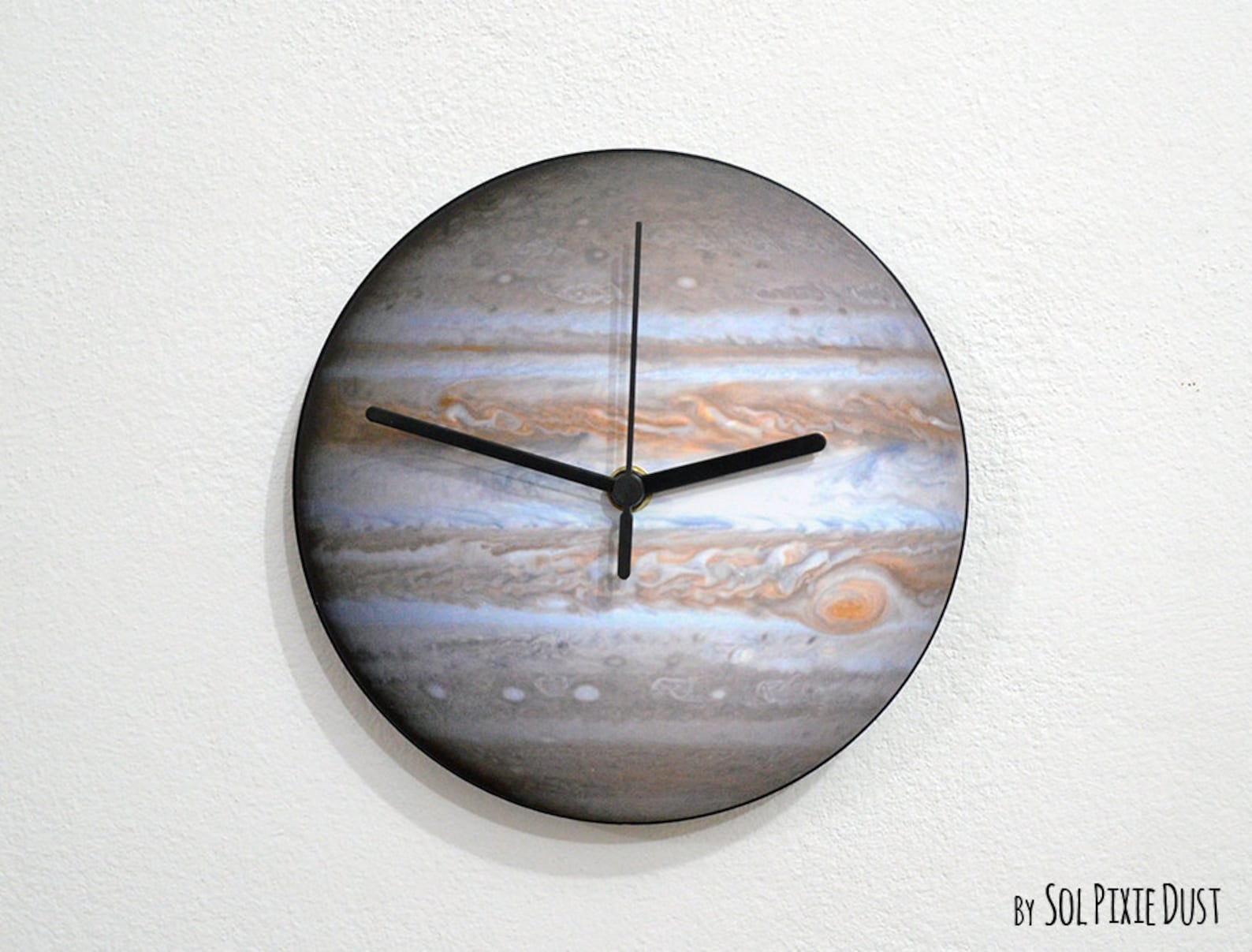 Jupiter Wall Clock Etsy