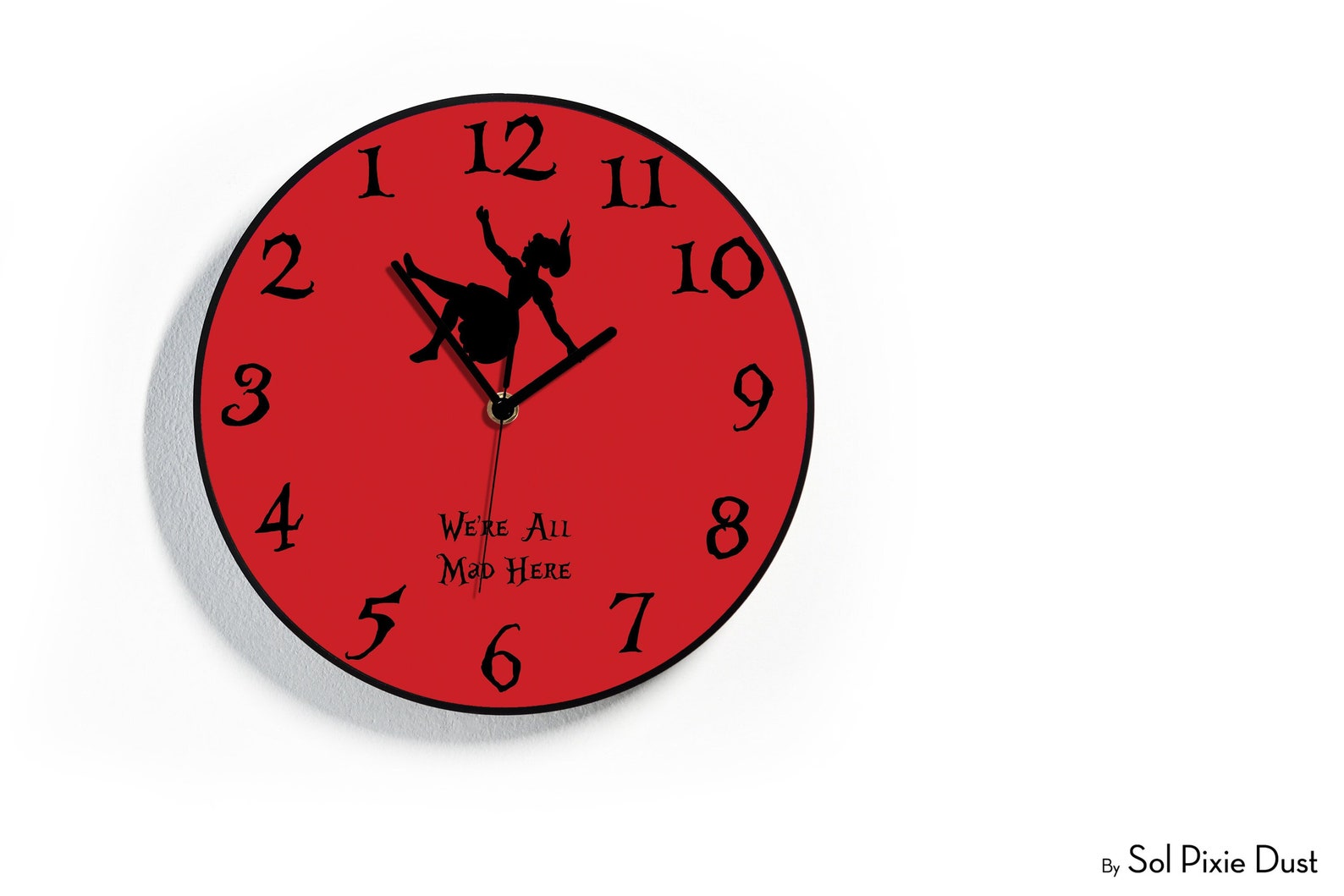 Reverse Wall Clock - Alice