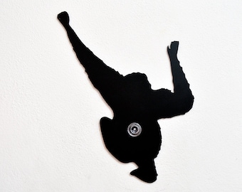 Ape Climbing Kids Cartoon-Wall Hook  / Coat Hook / Key Hanger