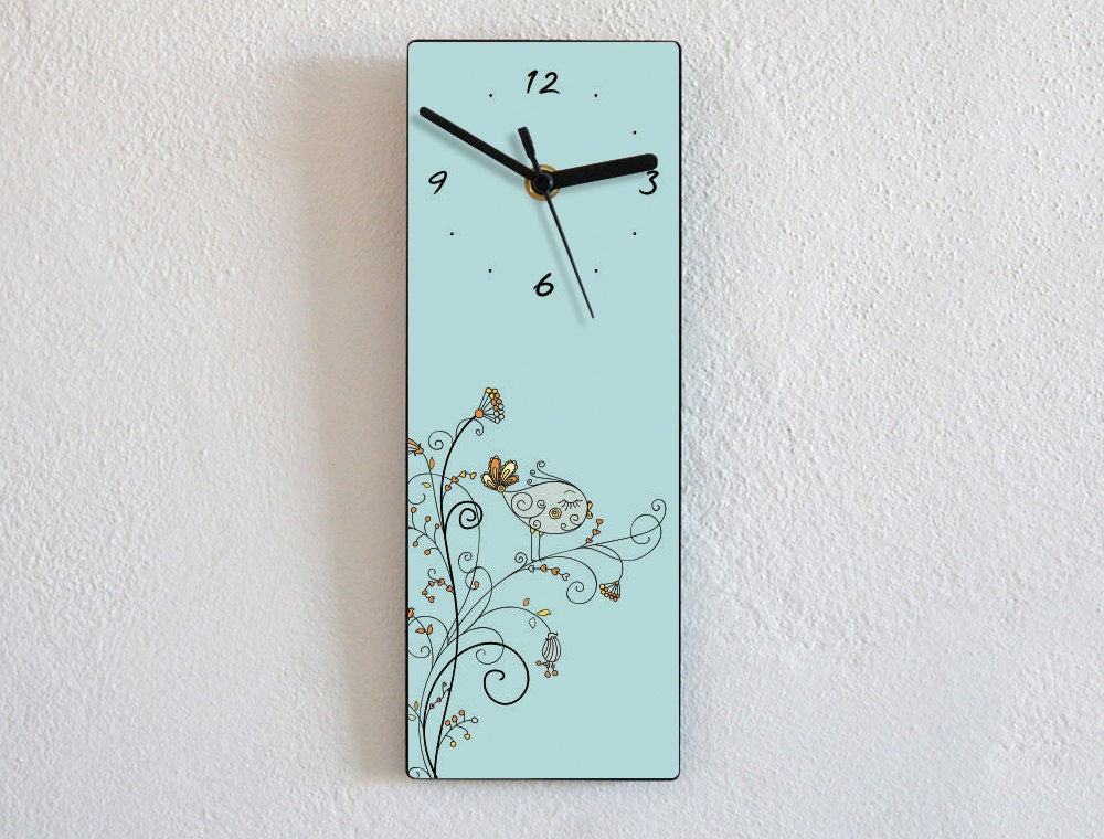 Singing Bird Wall Clock Etsy