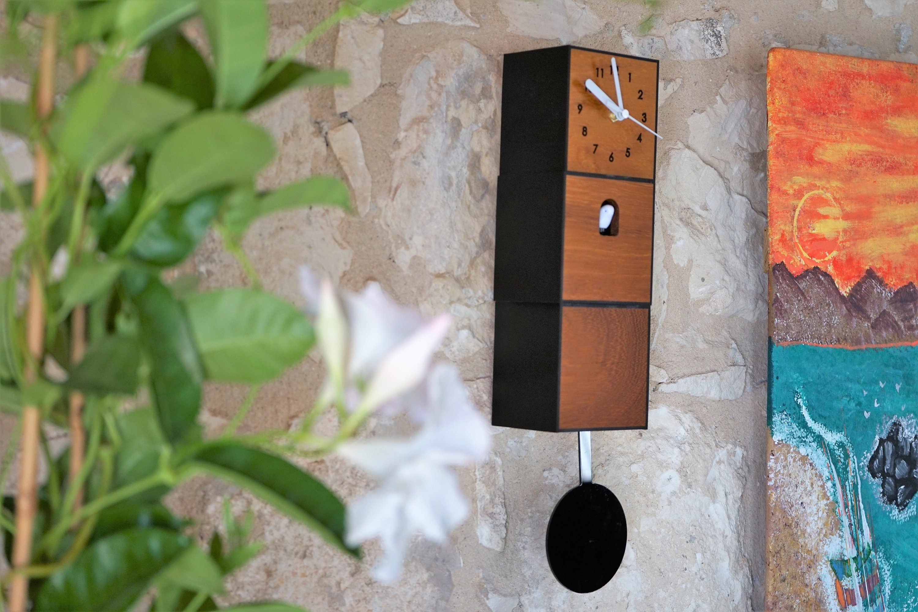 Design moderno orologio da parete a cucù uccello a cucù antico in legno  semplice grande cartone animato orologi da parete decorazioni per la casa  camera dei bambini Reloj De Pared - AliExpress