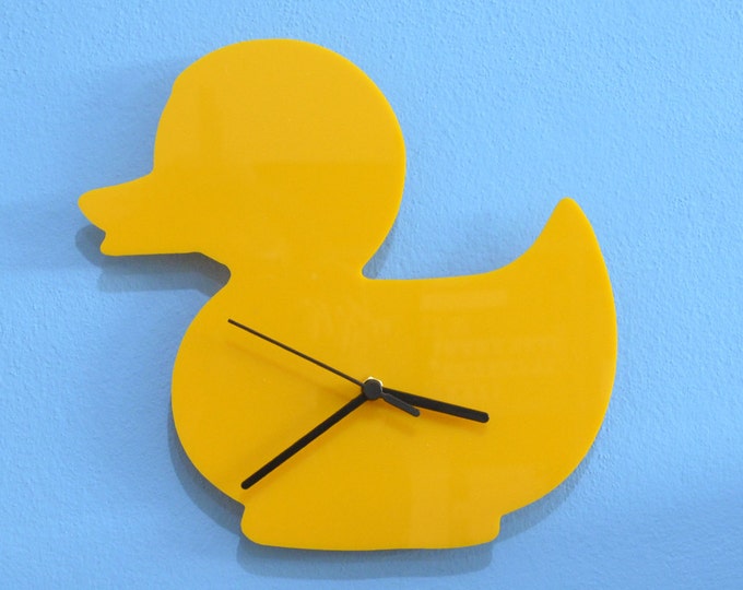 часы утка. часы утка. часы с уточками. тик-так н734 белые-белый циф. часы с утками.