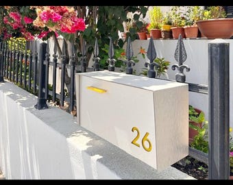 Type 3 - Modern Wall Mount Mailboxes  with Custom Door Styles & Body Colors