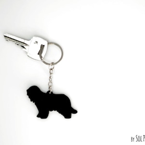 Schapendoes Keychain Silhouette image 1