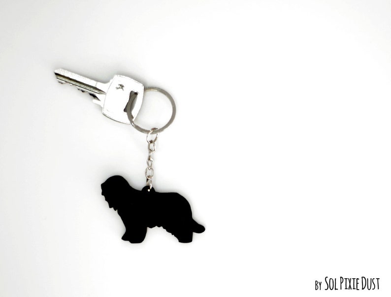 Schapendoes Keychain Silhouette image 1