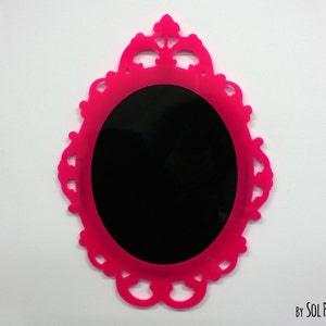 Modern Rococo Pink Photo Frame - Oval Baroque Picture Frame