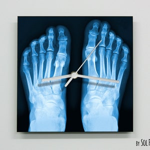 X-Ray Foot Wall Clock