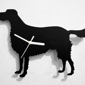 English Setter Dog - Wall Clock Silhouette
