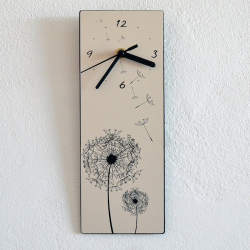 Graines de pissenlit - Horloge murale