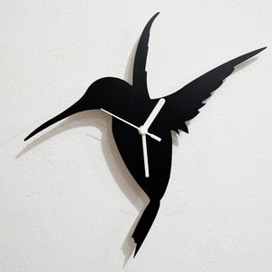 Hummingbird Silhouette - Wall Clock