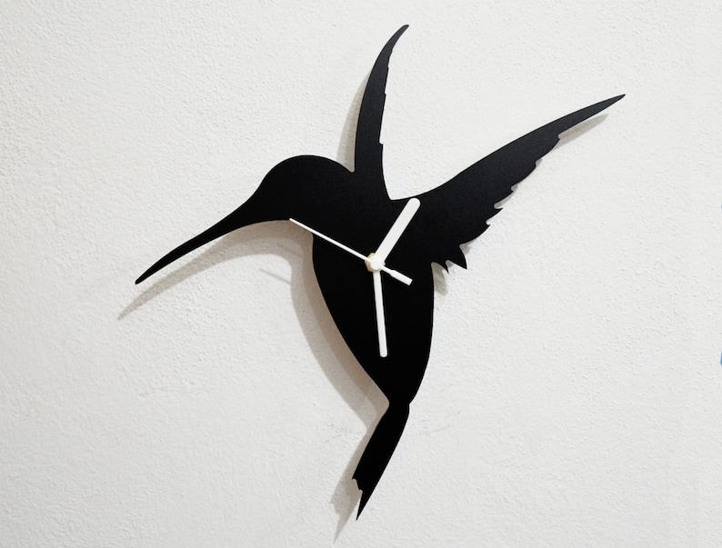 Hummingbird Silhouette Wall Clock image 1