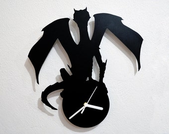 Sitting Dragon -  Wall Clock