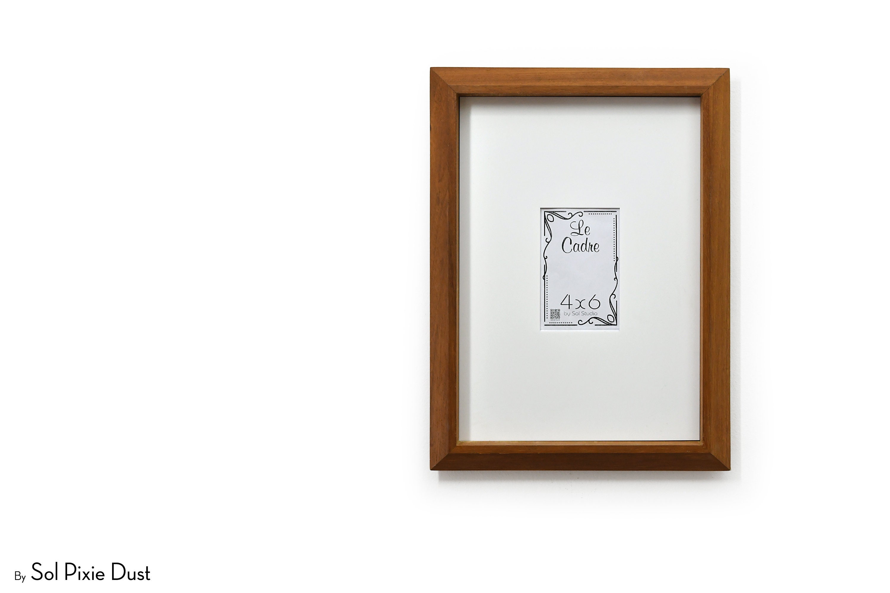Le Cadre Picture Frames, Modern Wooden Photo Frames Made With