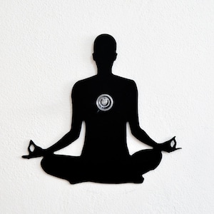 Yoga Hindu philosophy -  Wall Hook  / Coat Hook / Key Hanger