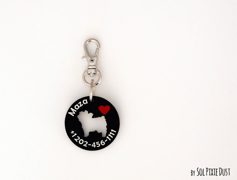 Dog Tag Chihuahua 3 Personalized Pet ID Pet Accessory Etsy