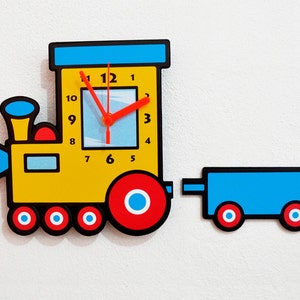 Cute Train with Wagons