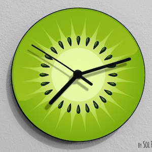 Kiwifruit Fruit Wall Clock