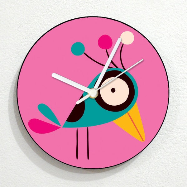 Peacock - Wall Clock