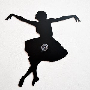 Ballerina Dancing -Wall Hook  / Coat Hook / Key Hanger