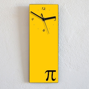 Mathematische Pi - Wanduhr