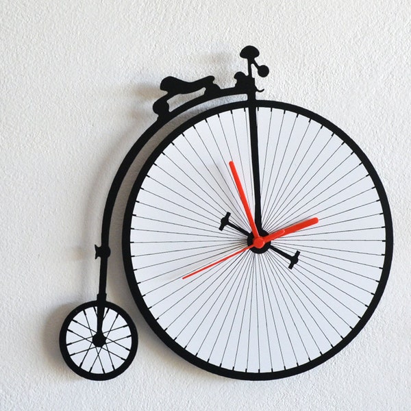 Vintage Bicycle Clock Etsy