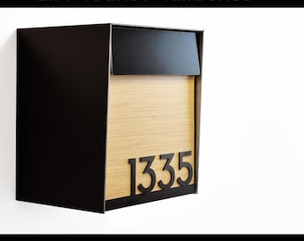 Type 1 XL - Modern Wall Mount Mailboxes with Custom Door Styles & Body Colors