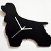Cocker Spaniel Dog Wall Clock Silhouette - Etsy