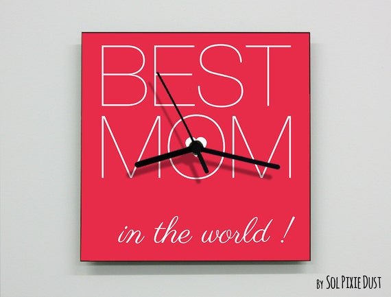 Orologio da parete per la festa della mamma La migliore mamma