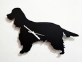 English Cocker Spaniel Dog  - Wall Clock Silhouette product logo