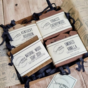 Gentleman&#39;s Soap Collection | Mens soap set | Valentine gift set | Father&#39;s Day gift | mens grooming gift set | grad gift for him