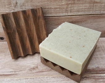 Pine SOAP SAVERS Zig-Zag Pattern Wood Soap Dishes 3 Aromatic Cedar Cedar 
