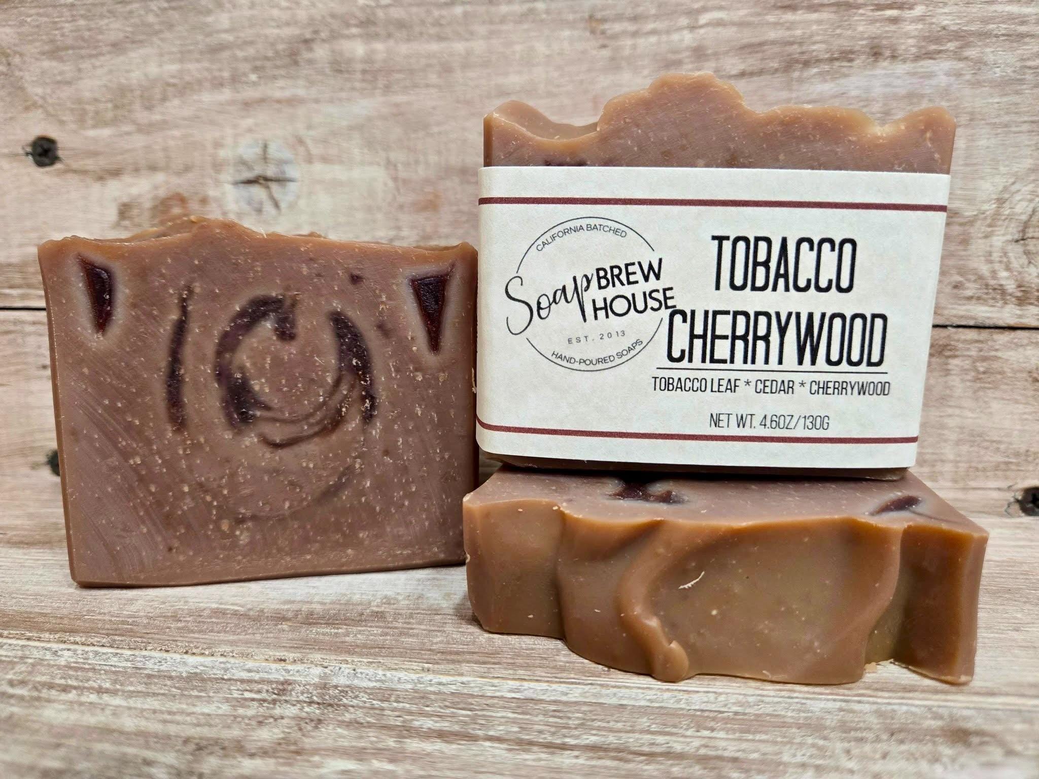 tobacco soap recipe Tobacco + Cherrywood Bar Soap