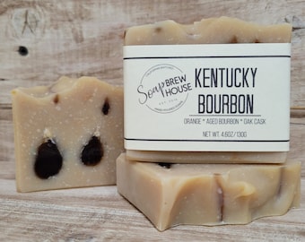 Kentucky Bourbon Soap | Cocktail lover gift | bourbon gift | groomsmen gift | mens grooming gift | fathers day | stocking stuffer for him