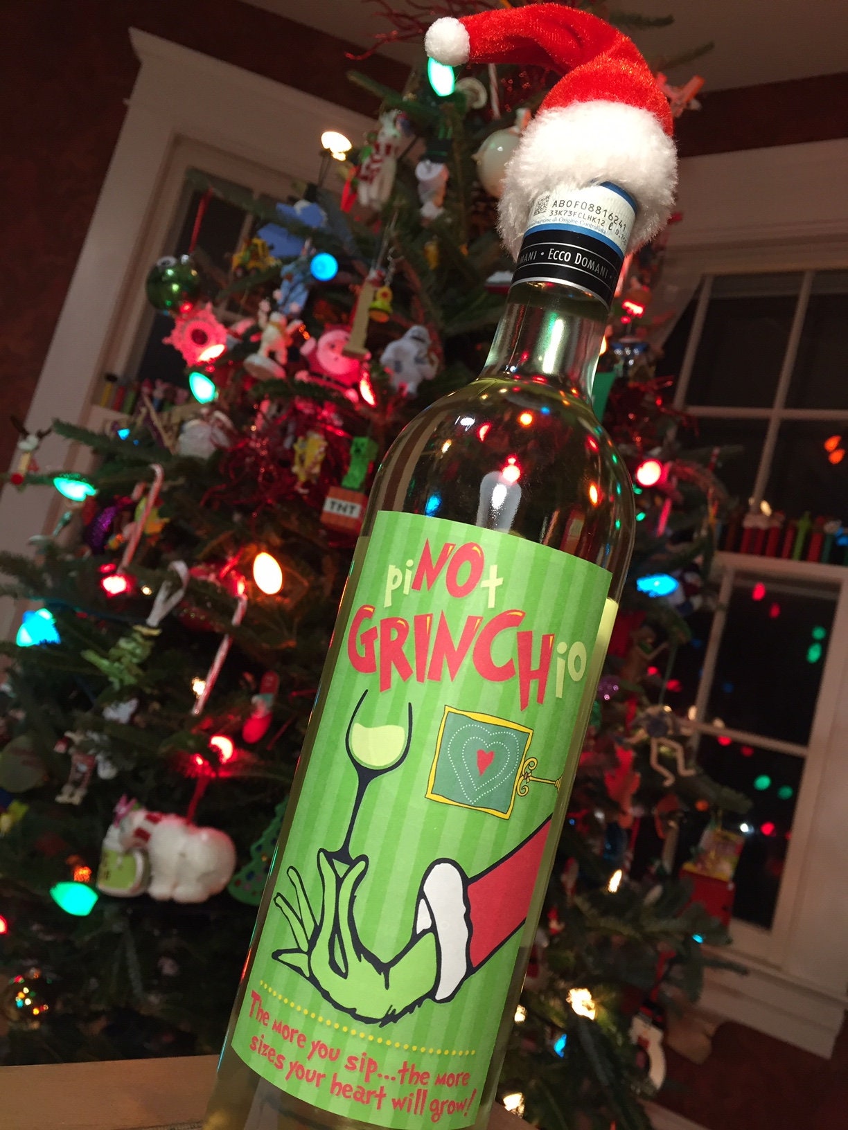 Lemonade Labels - Last Christmas Grinch Drink bottle for the year!!! Grab  him before he's gone!!! 💚