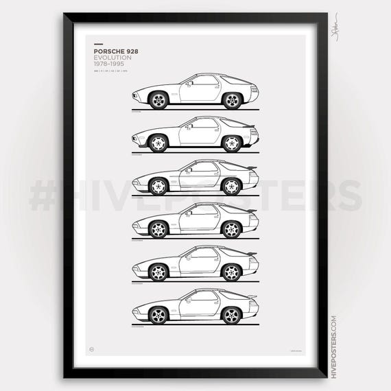 ラフ　ワールドページ Special Edition - Porsche 928 S — Co-Hog Toys