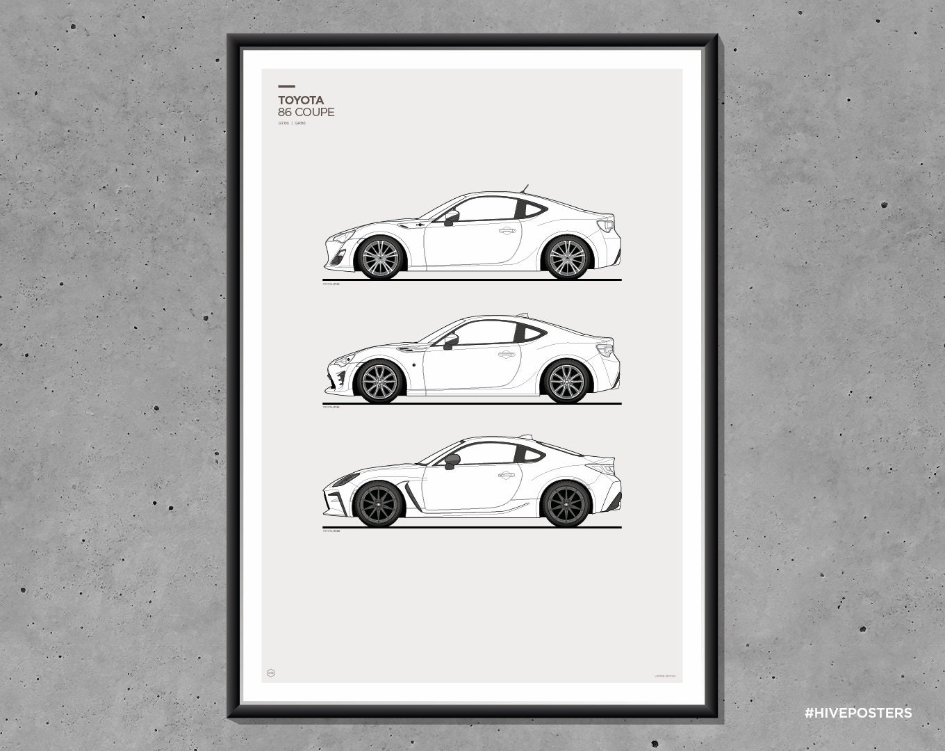 Toyota 86 Evolution Poster | Etsy
