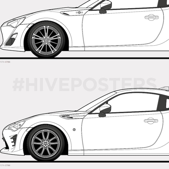 トヨタ 86 14R ポスター 楽天市場】車好き プレゼント トヨタ 86 車 ポスター カレンダー
