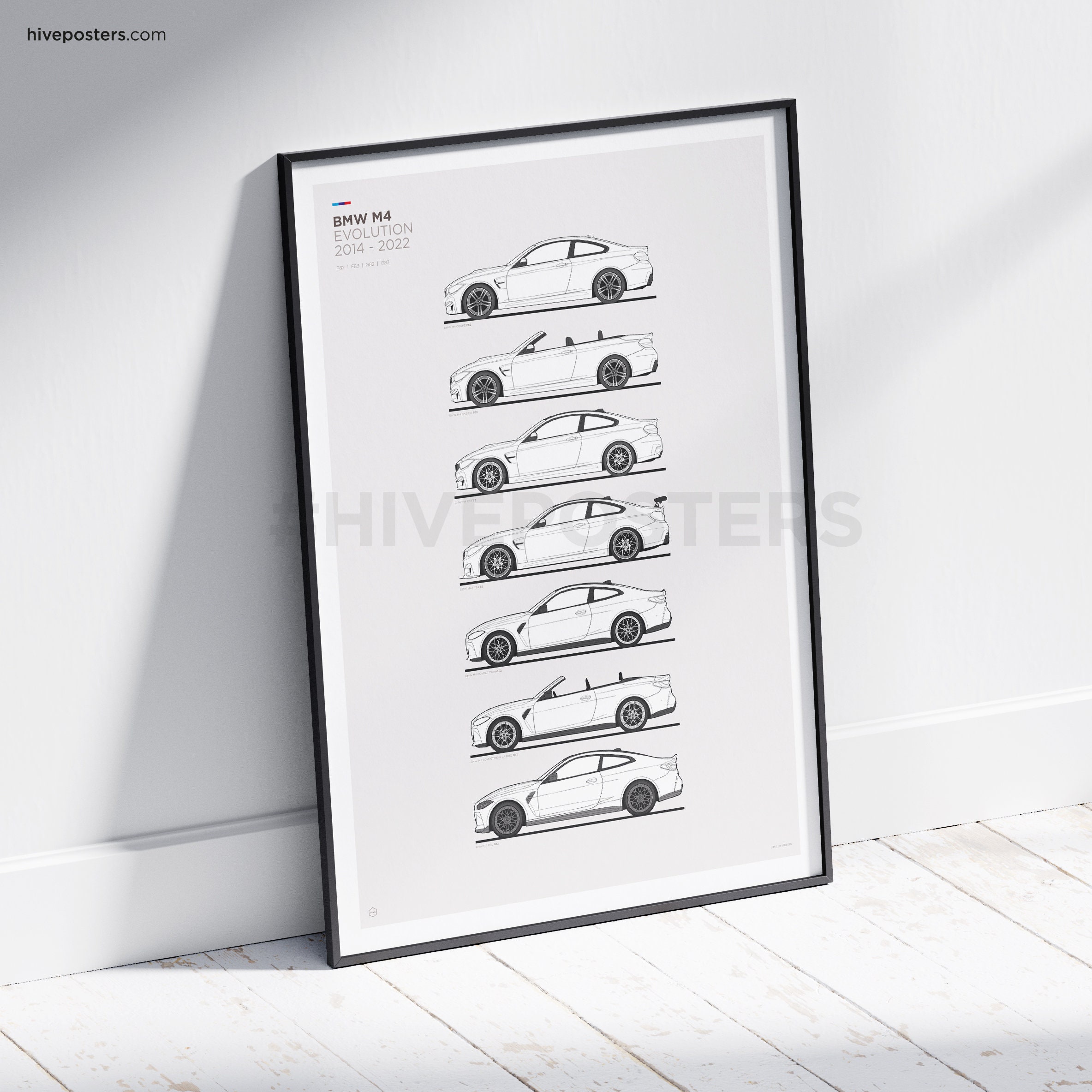 Affiche de voiture ancienne M3 JDM BMW Garçons Algeria