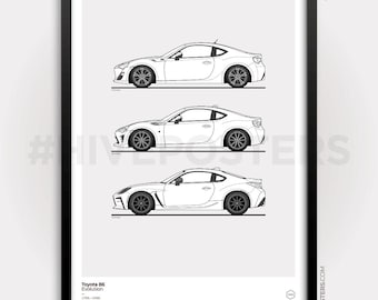 トヨタ 86 14R ポスター トヨタ 86 14R ポスター - メルカリ