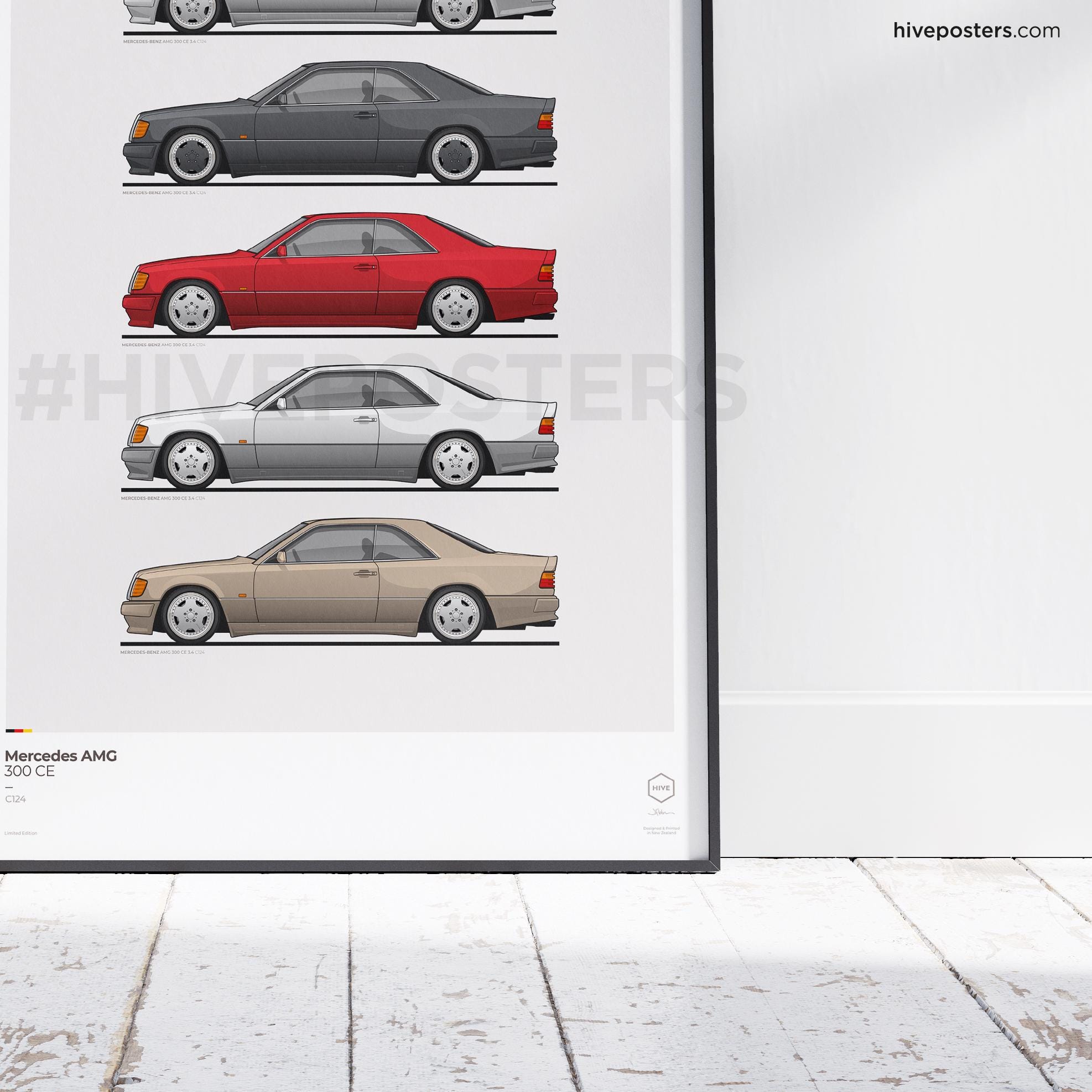グランド牧場 セレクトセール W124 C124 CE 300 AMG メルセデス ポスター 日本 Etsy - その他