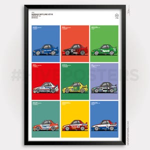 Baby Nissan GT-R JGTC Poster