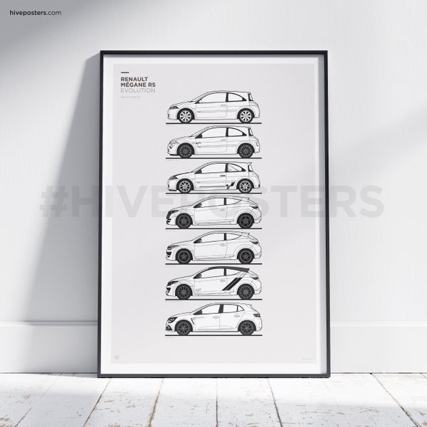 Renault Mégane RS Evolution Poster