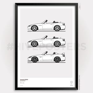 Honda S2000 Evolution Poster