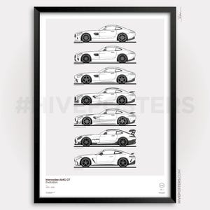 Mercedes AMG GT Evolution Poster