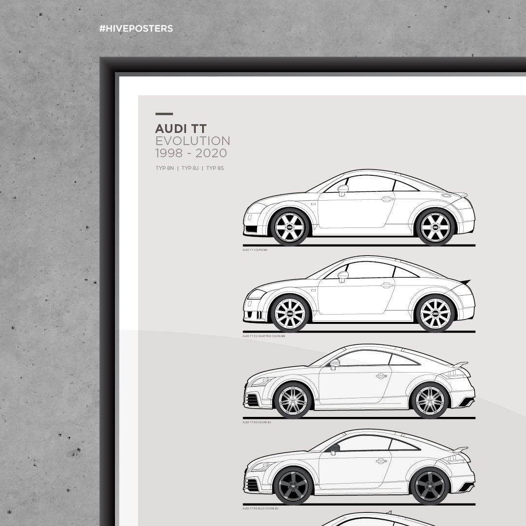 Voiture Poster-Photo Poster print ART A0 A1 A2 A3 A4 AC969 Audi TT Voiture Voiture Poster-Photo Poster print ART A0 A1 A2 A3 A4 AC969 Audi TT Voiture