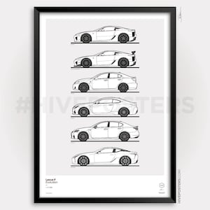 Lexus F Poster