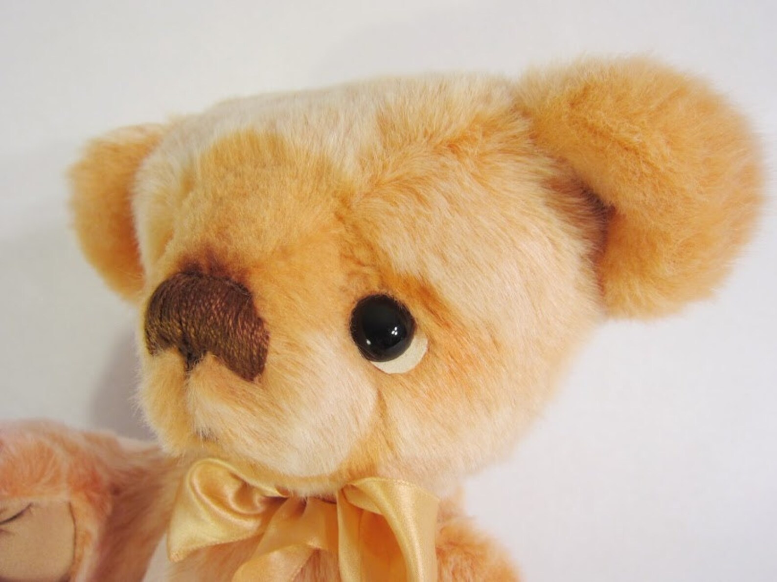 Peaches 15 Super Soft Peach Artist Bear Etsy