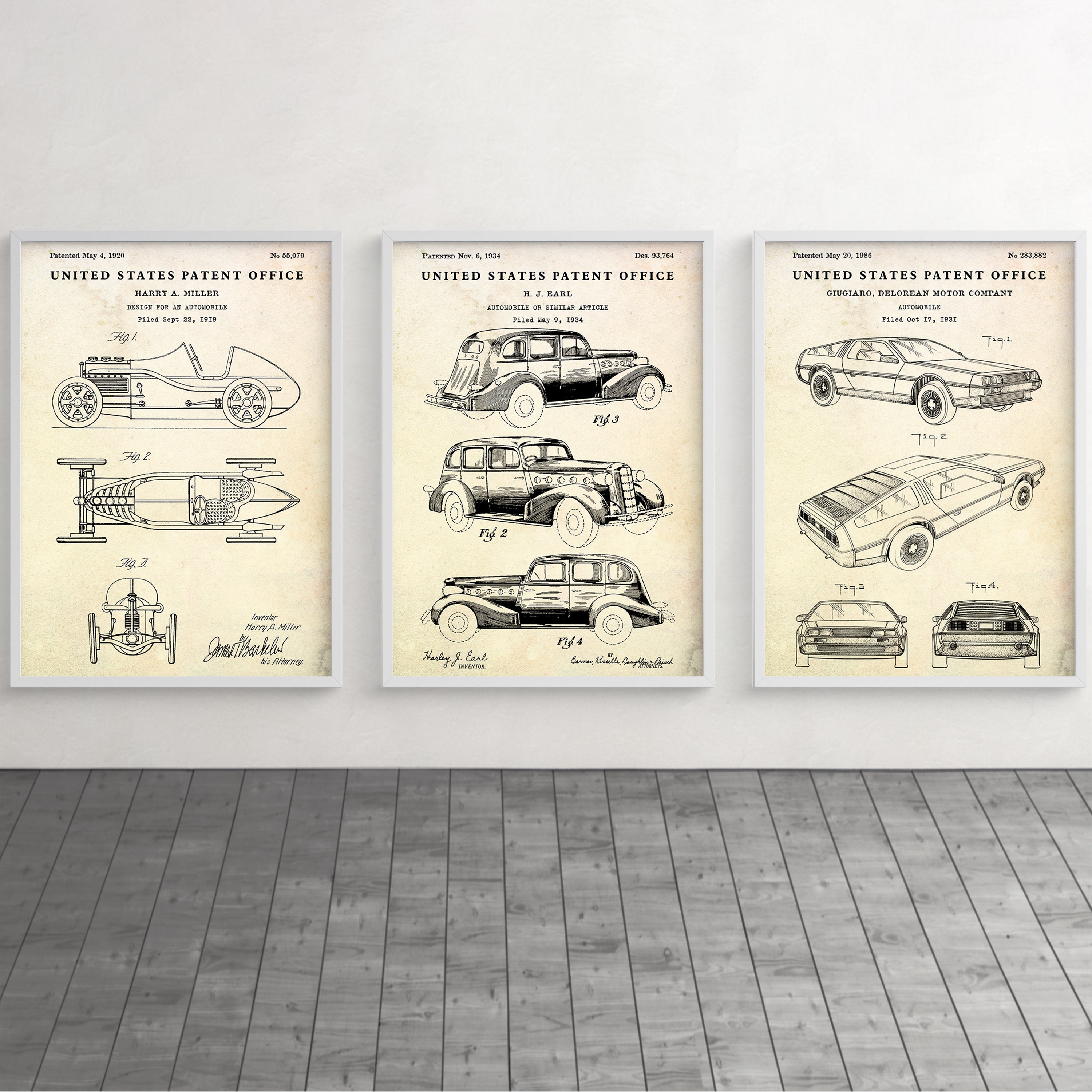 画像の2点 Buy Vintage Concept Car Online In India - Etsy India