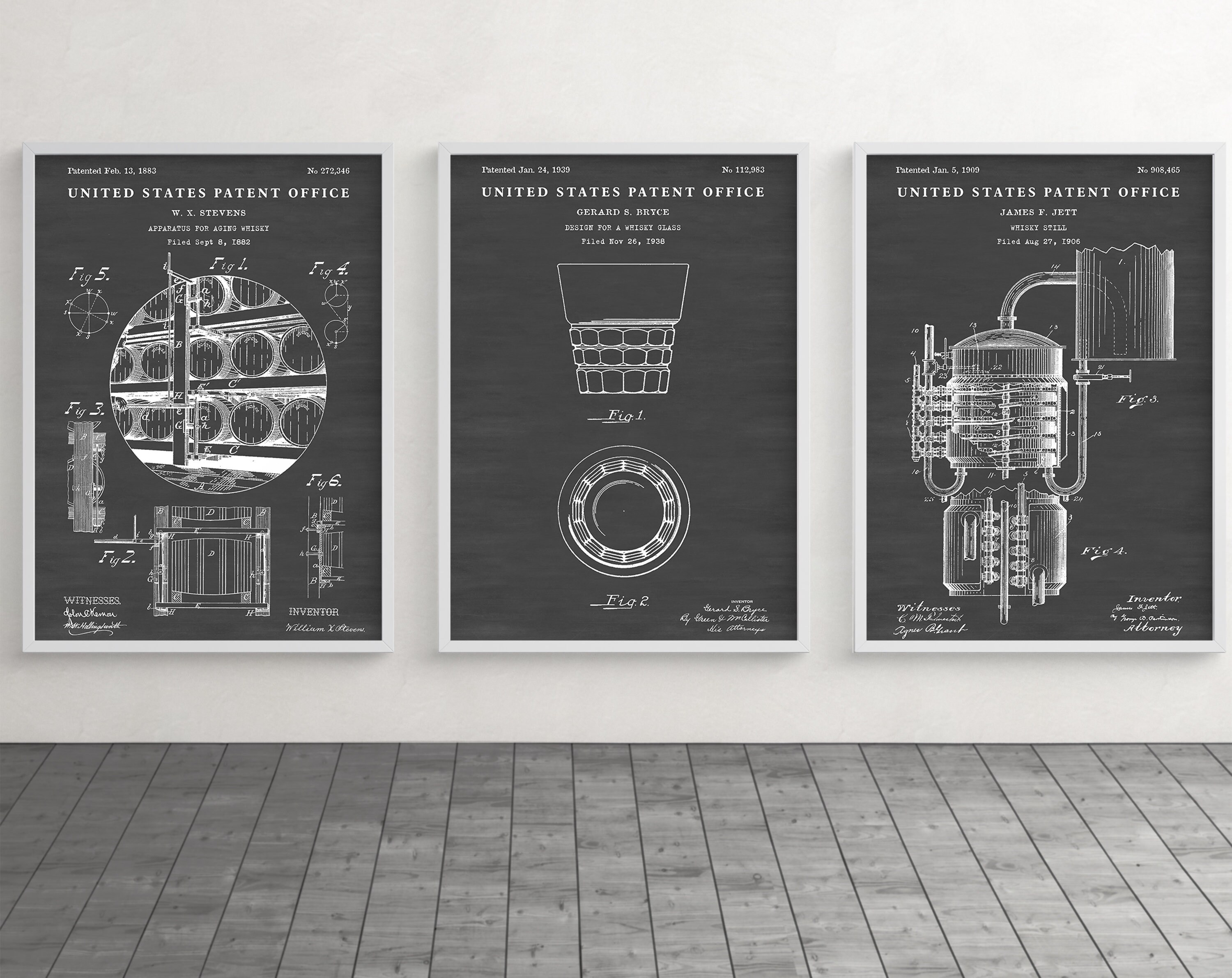 Bar Decor: Whiskey Still Patent Wall Art, Bartender Gift, Alcohol ...