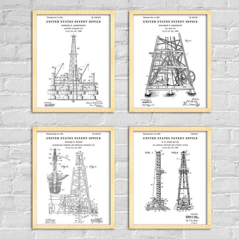 Oil Well Evolution: Oil Derrick, Offshore Drilling Rig Inventions ...